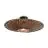 Good&Mojo Luce da soffitto Bali Bambù Nero M | Adatto per 1x E27 