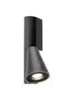 SLV T-Tubo Aluminium Nero | Adatto per 1x GU10