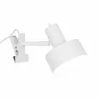 Nordlux Lampada Da Tavolo Matis Clamp Metallo Bianca | Adatto per 1x E27