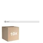 Confezione Multipack 10x Philips MASTER LED T8 (EM/Mains) Ultra Output 20W 3700lm - 840 Bianco Freddo | 150cm - Sostitutiva 58W
